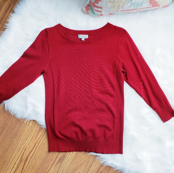 Joseph Allen Sweaters - Joseph A Red Sweater